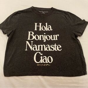 Spiritual Gangster Charcoal Tee